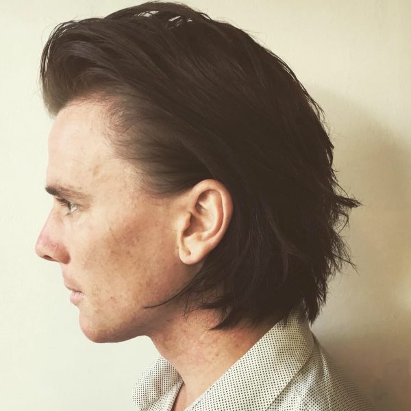 A perfectly executed precision haircut, showcasing expert hair cutting techniques at MWC Hair by Mitch, Newcastle.